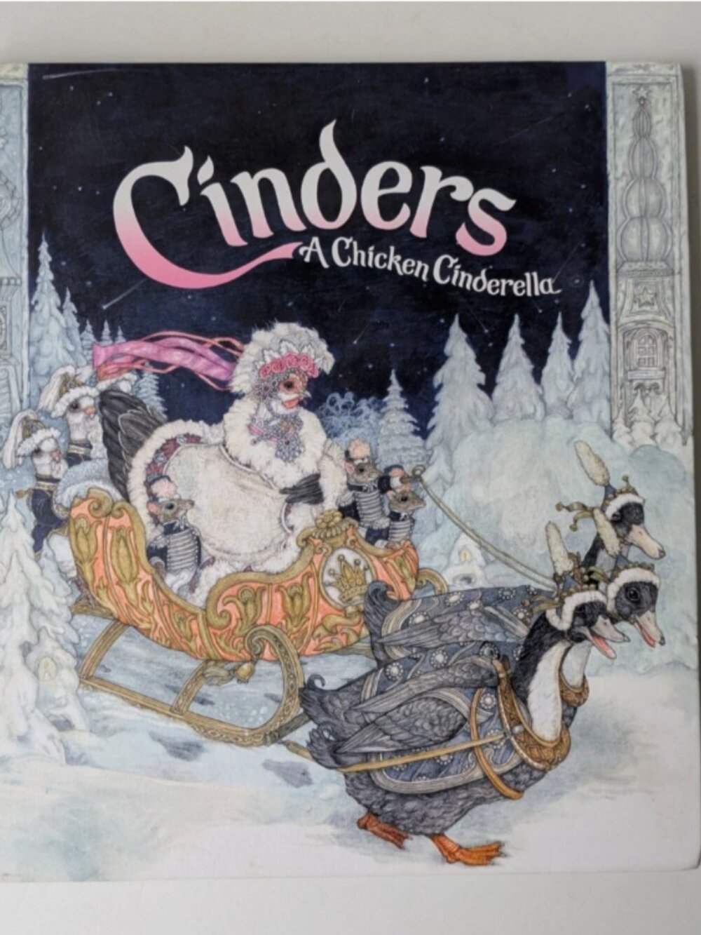 5/$15 Kids Picture Book Cinders Chicken Cinderella Brett HC PreK Kindergarten